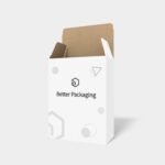 Tuck end cereal box mockup