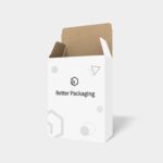 Tuck end cereal box mockup