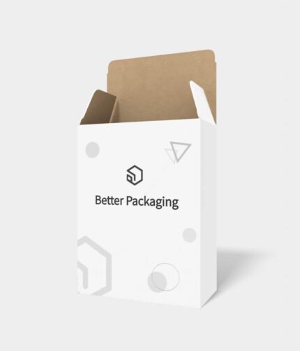 Tuck end cereal box mockup