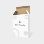 Tuck end boxes reverse inserts bottom buckles mockup 102043