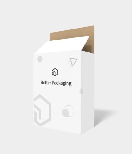 Tuck end boxes zipper auto bottome snap lock mockup 102110