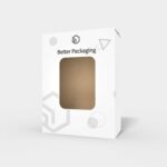 Tuck end boxes with window zipper mockup 102112