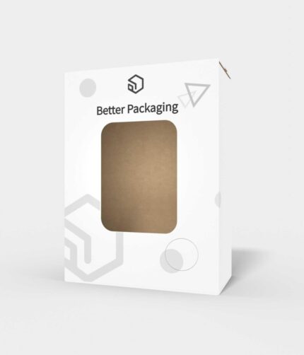 Tuck end boxes with window zipper mockup 102112
