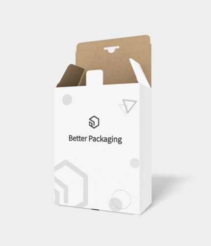 Double tray boxes snap lock tuck end mockup 102611