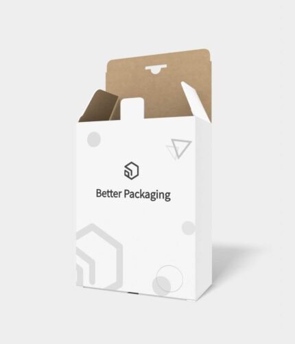 Double tray boxes snap lock tuck end mockup 102611