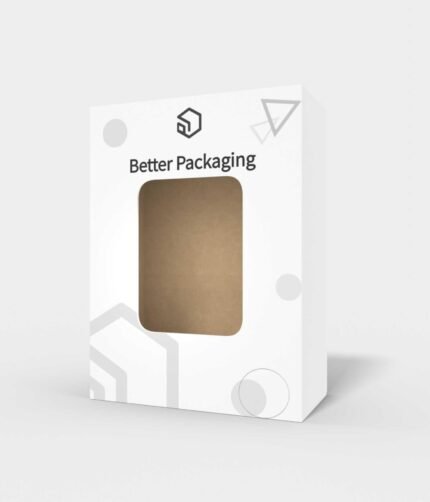 Back open boxes window display snap lock mockup 102614