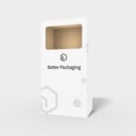 Tuck end boxes back open security buckles mockup 102616