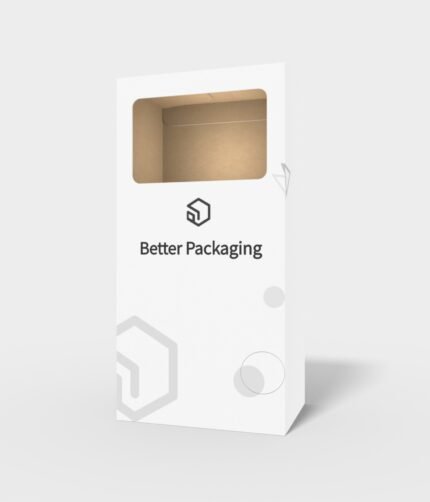 Tuck end boxes back open security buckles mockup 102616