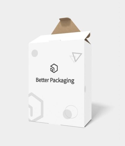 Tuck end boxes back open positive mortise lock mockup 102690