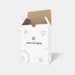 Back open boxes nail buckles auto bottome snap lock mockup 103011