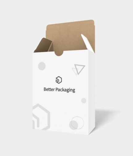 Back open boxes nail buckles auto bottome snap lock mockup 103011