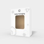 Tuck end cookie window box mockup