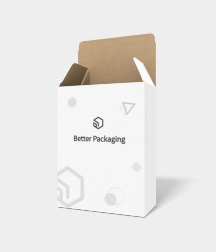 Auto lock bottom boxes business card tuck end mockup 105010