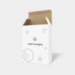 Tuck end boxes paper mockup 105020