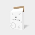 Tuck end boxes zipper auto lock bottom mockup 105080