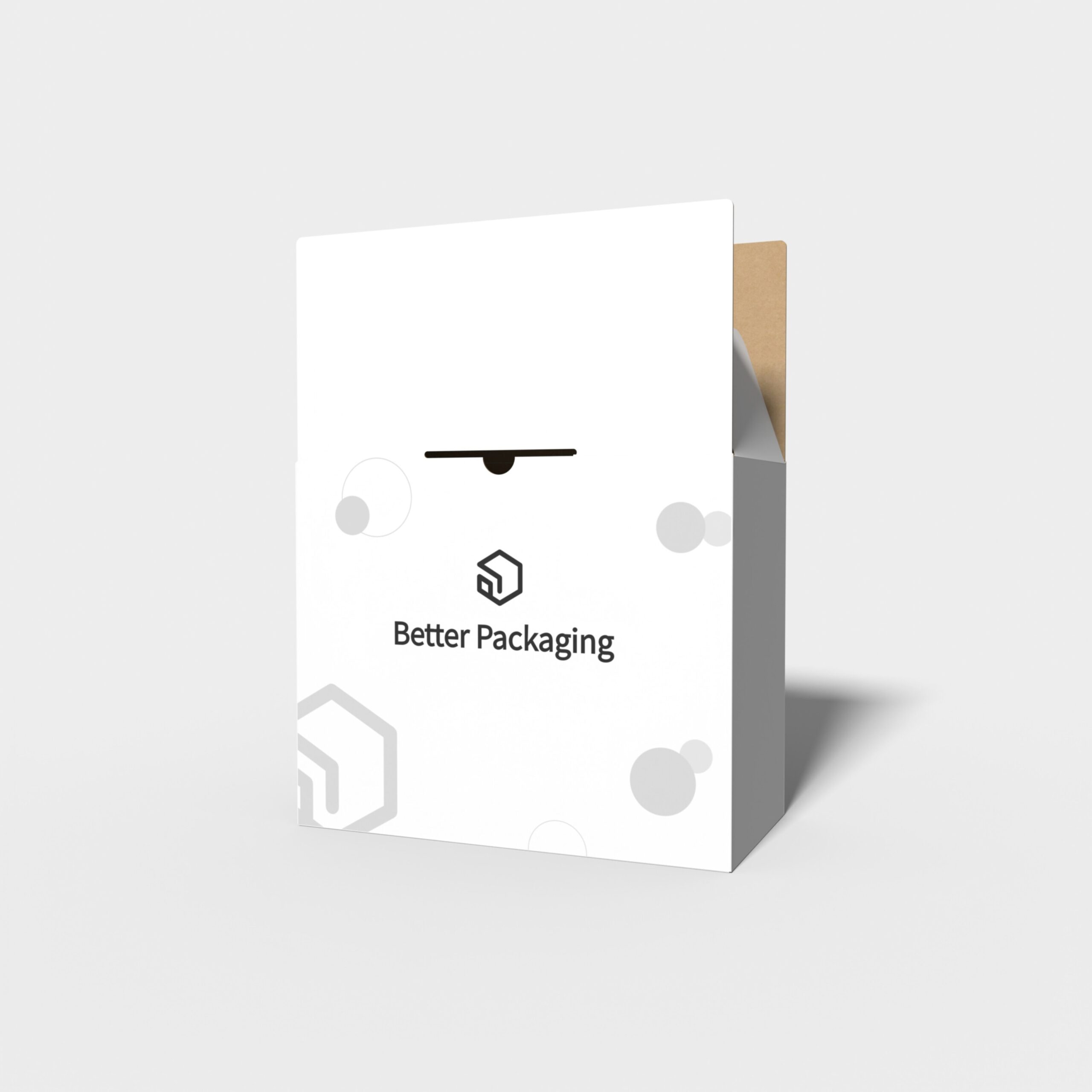 Tuck end boxes overlapping lock inserts mockup 105120 Tuck end boxes overlapping lock inserts mockup 105120