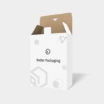 Back open boxes snap lock auto lock bottom mockup 106011