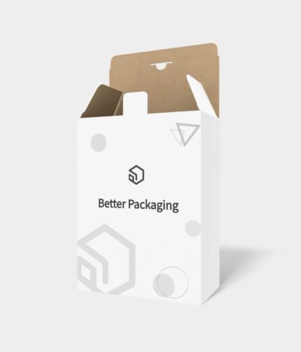 Back open boxes snap lock auto lock bottom mockup 106011