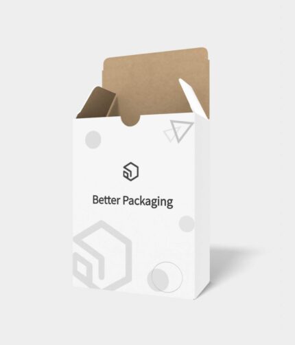 Back open boxes auto lock bottom nail with buckles mockup 106012