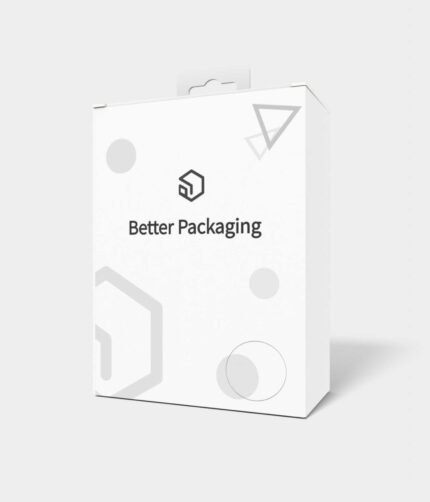 Tuck end boxes back open dust-proofed wing hooks mockup 106080