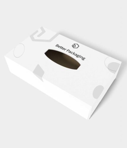 Snap lock tuck end boxes paper mockup 108011