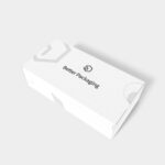Tuck end boxes interlocking buckles paper mockup 108080