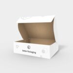 Flip top tuck front mailer box mockup