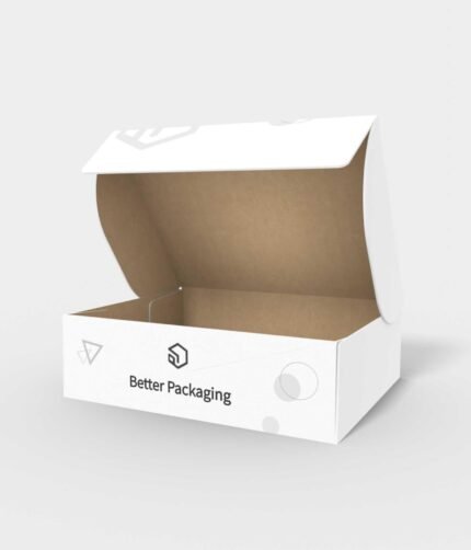 Flip top tuck front mailer box mockup