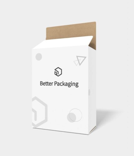 Tuck end boxes zipper machine cases mockup 109030