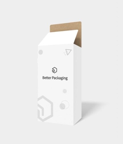 Tuck end boxes side reverse coil zippers mockup 109041