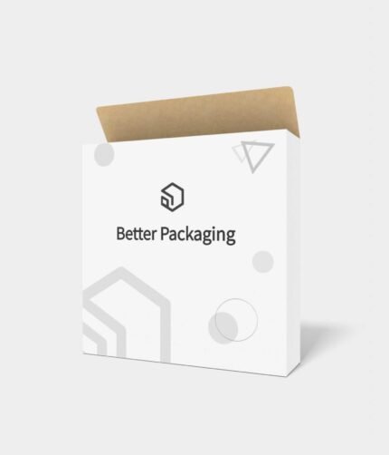 Tuck end boxes side tear lines machine cases mockup 109060