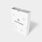 Half-round document sleeve mockup