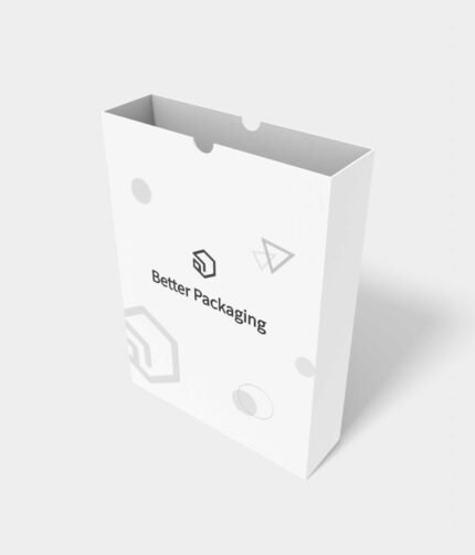 Half-round document sleeve mockup