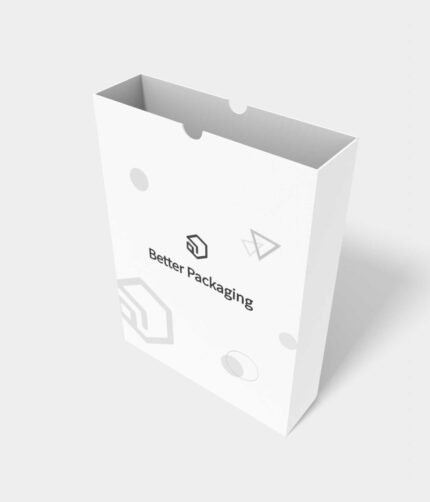 Square file sleeve mockup