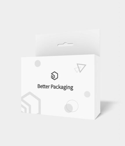 Tuck end box variations side hooks mockup 110052