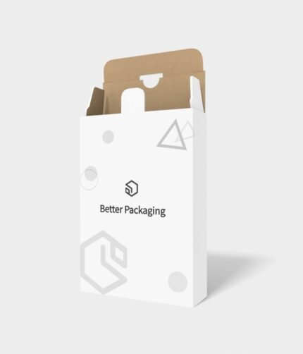 Tuck end box variations security buckles paper mockup 110061