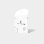 A4 snap button File  bag mockup