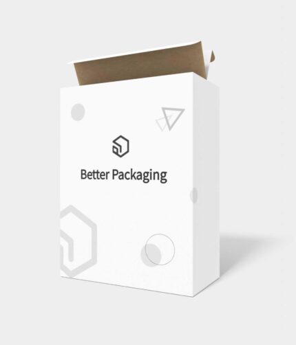 Tuck end box variations with window double-layer mockup 110111