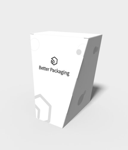 Tuck end box variations positive & negative ladder-type mockup 110150