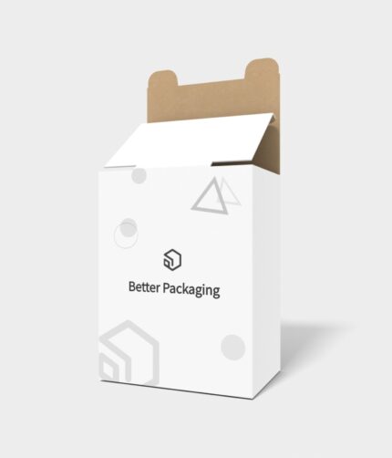 Tuck end box variations lid double-tongue mockup 110210