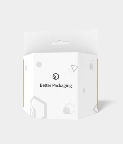 Tuck end box variations side hanging holes mockup 110241