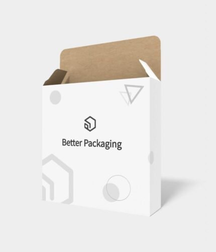 Tuck end box variations cardboard dividers lock inserts mockup 110250