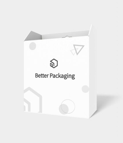 Tuck end box variations hooks concave mockup 110380