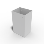 Packaging tubular box beveled edge mockup 110440