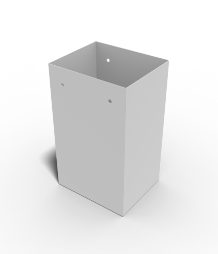 Packaging tubular box beveled edge mockup 110440