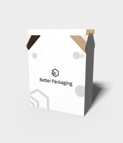 Tuck end box variations triangle bottom insert boxes mockup 110490