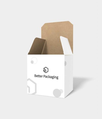 Beveled inserts reverse mortise lock boxes tuck end box variations mockup 110500