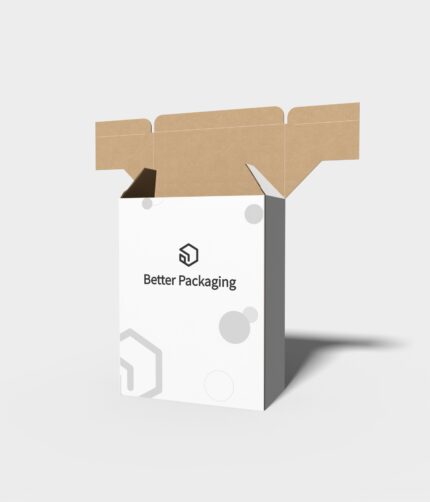 Tuck end box variations inner lock double tray boxes mockup 110620