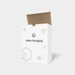 Tuck end box variations side lock inserts mockup 110631