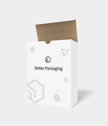 Tuck end box variations side lock inserts mockup 110631